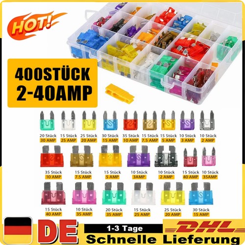 400 stück auto kfz sicherung - 400,