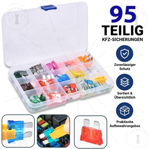 95x kfz sicherungen set - 95x,