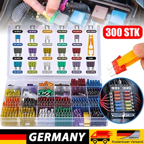 300 stück kfz sicherungen - 300,
