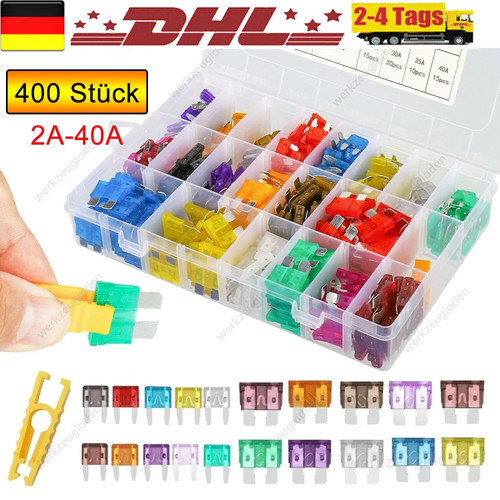 400 stück kfz sicherungen set - kfz,